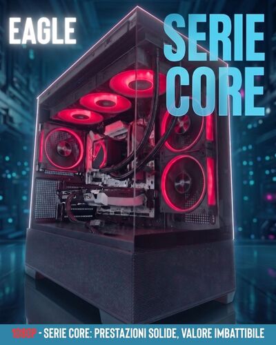 EAGLE CORE 02 | RYZEN 5 9600X - RTX 5060 8GB - 1080P