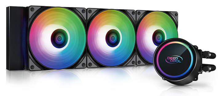 GAMMAXX L-360 ARGB | 360MM RADIATORE - AM5/LGA1700 BRACKET INCLUSO - ARGB - VENTOLE ARGB