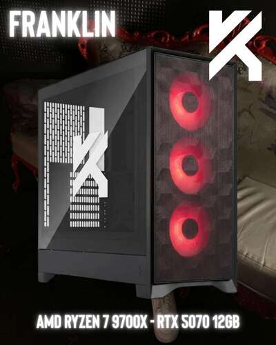 FRANKLIN PC | RYZEN 7 9700X - RTX 5070 12GB - 1440P