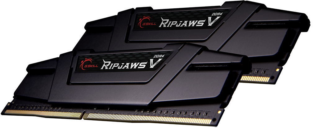 GSKILL RIPJAWS-V BLACK | 16GB (2X8) DDR4-3200MHZ | F4-3000C16D-16GVKB