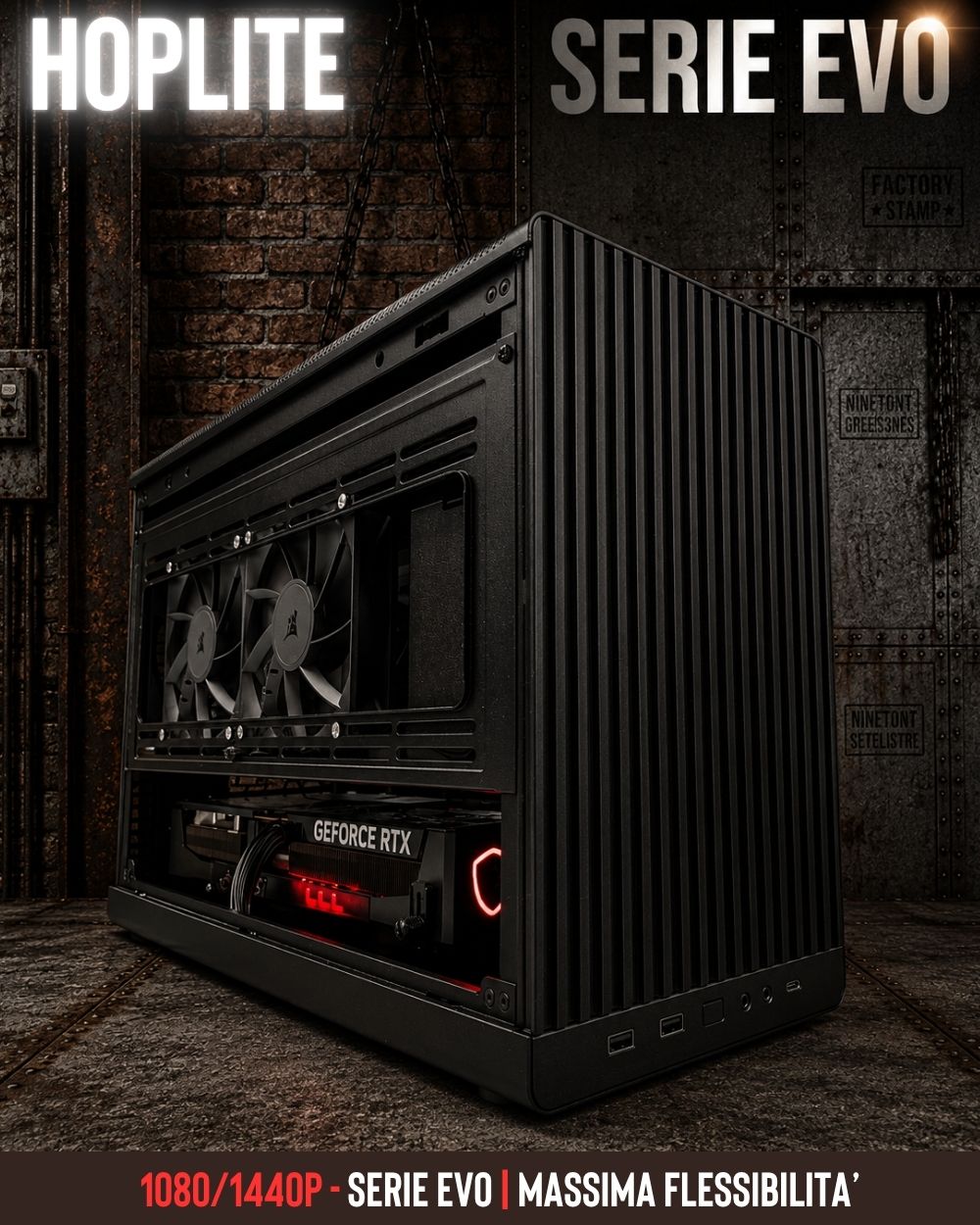 HOPLITE RTX | RYZEN 5 9600X - RTX 5070 12GB - 1440P