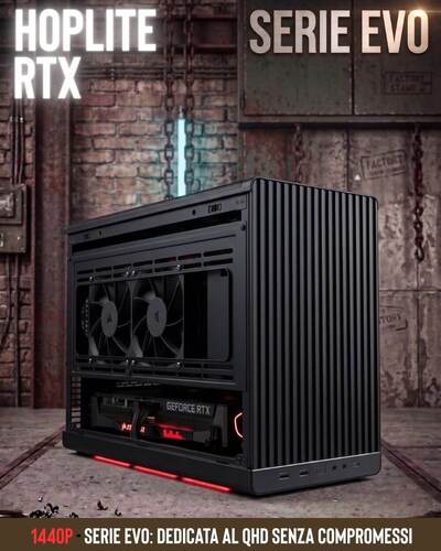 HOPLITE RTX | RYZEN 5 9600X - RTX 5070 12GB - 1440P