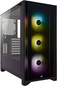 CORSAIR ICUE 4000X | MID-TOWER - VETRO - ARGB - 3FAN INCLUSE
