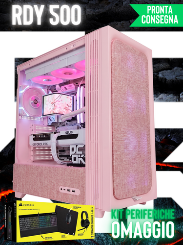 PRONTA CONSEGNA RDY500 | KIT PERIFERICHE OMAGGIO - RYZEN 7 9800X3D - 32GB D5 6000 - 1TB NVME 5.0 - RTX-5070 12GB