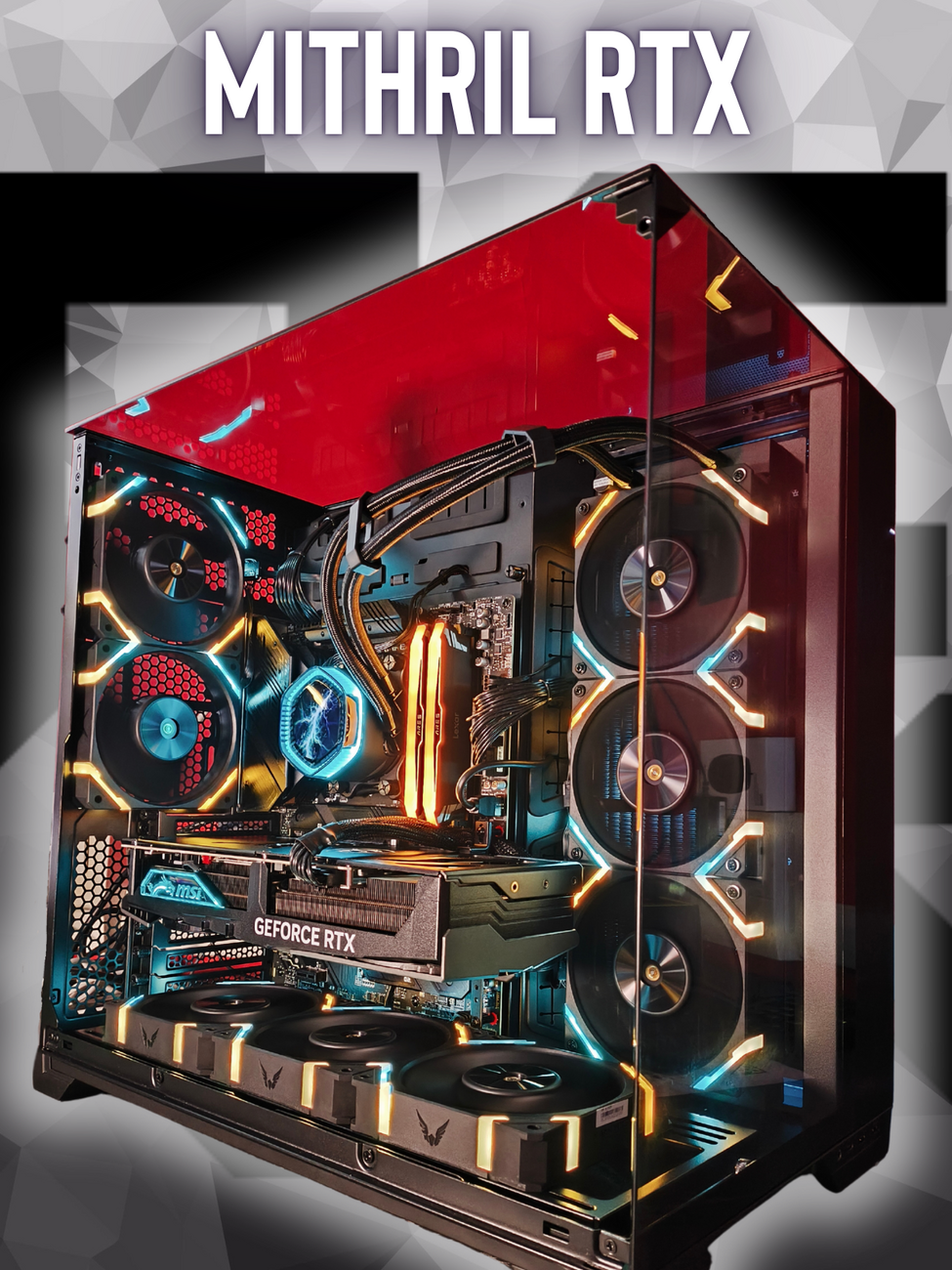 PCOK RIG MITHRIL RTX | PC GAMING ASSEMBLATI - RYZEN 7 9800X3D - 32GB D5 6000 RGB - 2TB NVME 4.0 - RTX-5080 16GB