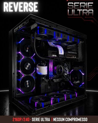 REVERSE | RYZEN 7 9850X3D - RTX 5070TI 16GB - 2160P 4K
