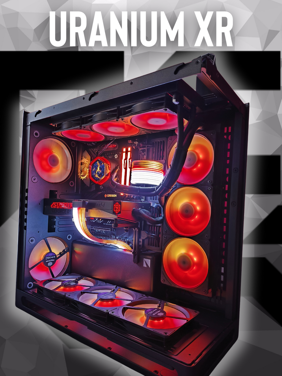 PCOK RIG URANIUM XR | PC GAMING ASSEMBLATI - RYZEN 9 9950X3D - 32GB D5 6000 RGB - 4TB NVME 4.0 - RTX-5090 32GB