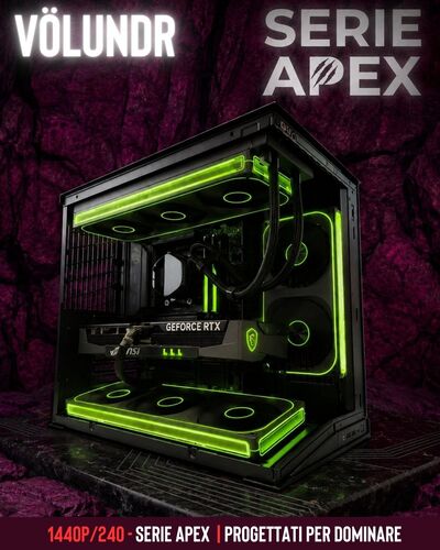 VÖLUNDR | RYZEN 7 9850X3D - RTX 5070TI 16GB - 1440P 240HZ
