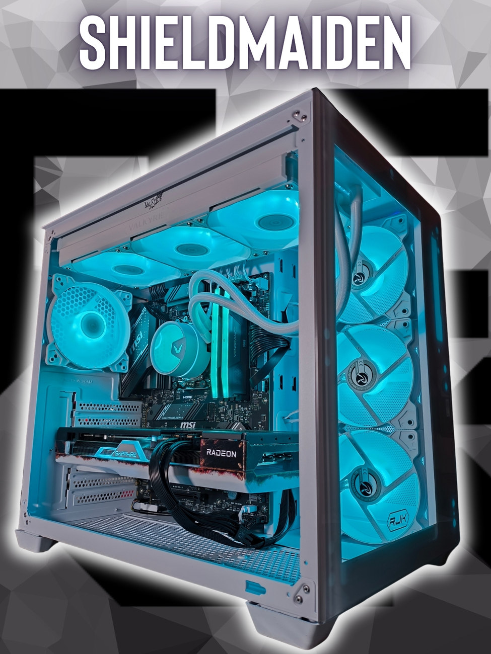 PCOK RIG SHIELDMAIDEN | PC GAMING ASSEMBLATI - RYZEN 7 7700X - 32GB D5 6000 RGB - 2TB NVME 4.0 - RTX-7700XT 12GB