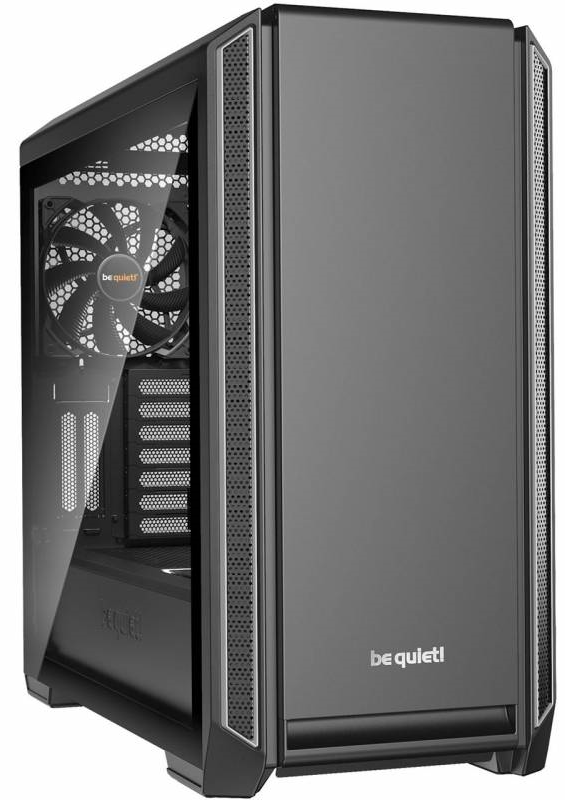 SILENT BASE 601 BK/SL | 2X 140MM - E/ATX - SILENT - 360MM RAD TOP