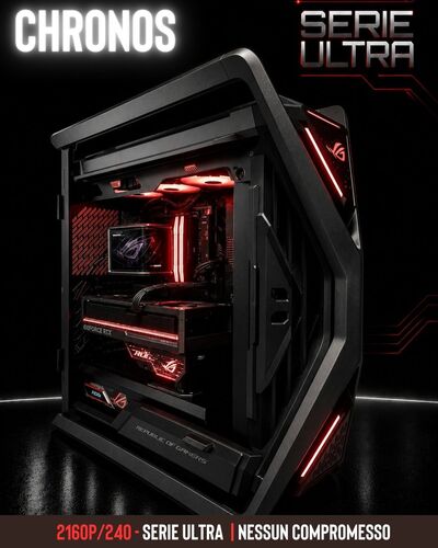 CHRONOS | RYZEN 7 9850X3D - RTX 5080 16GB - 2160P 4K