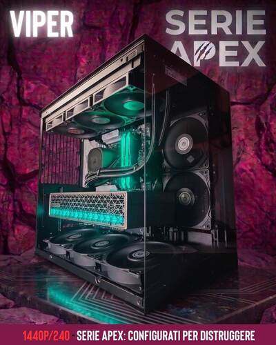 VIPER | RYZEN 7 9800X3D - RX 9070XT 16GB - 1440P 240HZ