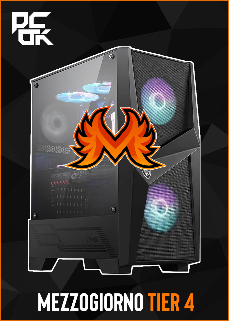 MEZZO-TV "TIER4" | RYZEN 5 7600X - 32GB D5 6000 RGB - 1TB NVME 4.0 - RTX-4070 SUPER 12GB
