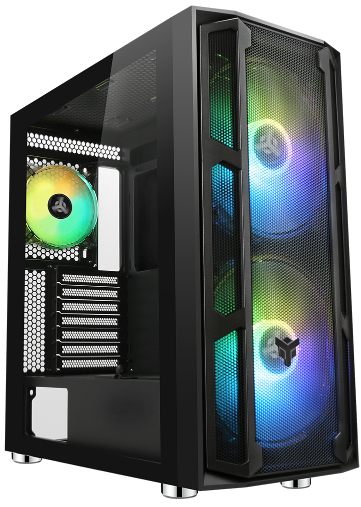 GAMING PC "CHROMA" | RYZEN 7 5800X - LIQUID COOLING 240MM - B550 - 16GB 3600 RGB - 1TB M2 NVME GEN.3 - RTX-3060-TI 8GB 3X - GPU DEDICATA NVIDIA - 80+GOLD MODULARE - W11