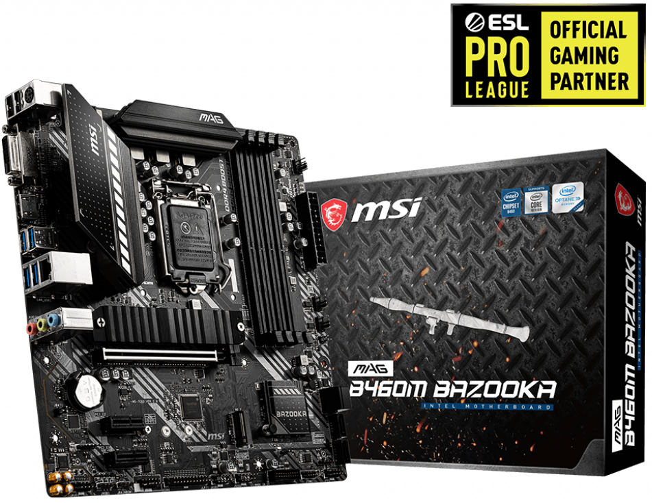 MSI B460M BAZOOKA | M-ATX - RGB