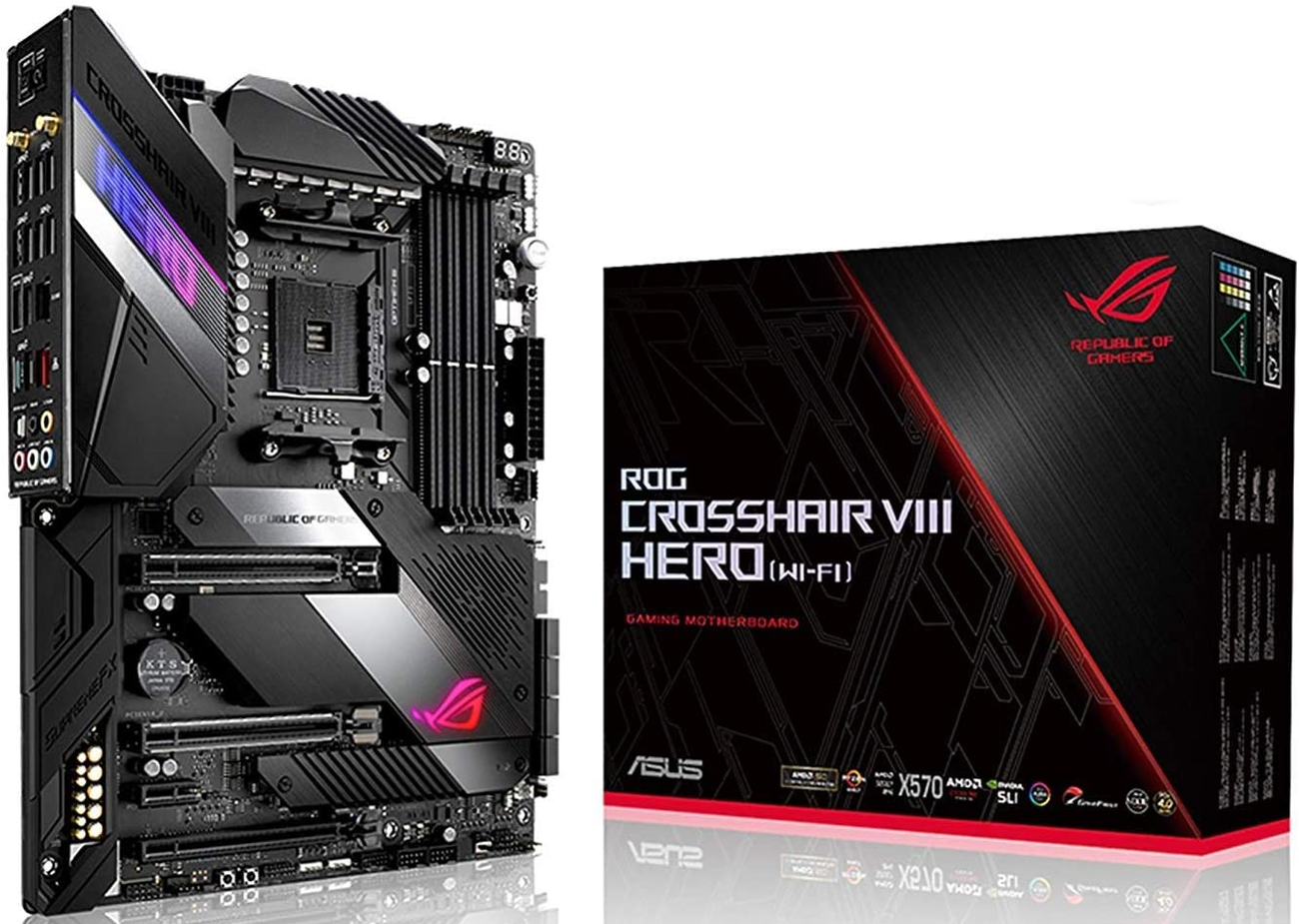 ASUS ROG CROSSHAIR VIII HERO WI-FI | ATX - RGB - WIFI