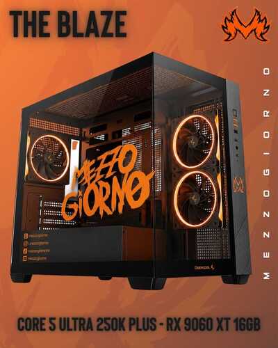 THE BLAZE | CORE 5 ULTRA 250K PLUS - RX 9060XT 16GB - 1080P 240HZ