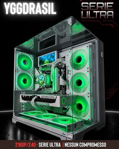 YGGDRASIL | RYZEN 7 9850X3D - RTX 5070TI 16GB - 2160P 4K