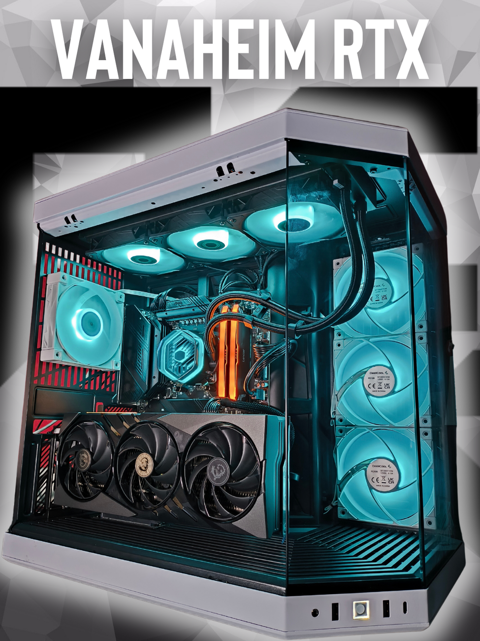 PCOK RIG VANAHEIM RTX | PC GAMING ASSEMBLATI - RYZEN 7 9800X3D - 32GB D5 6000 RGB - 2TB NVME 4.0 - RTX-5080 16GB